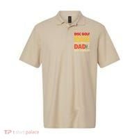 Disc Golf Dad Grandpa Joke For Disc Golf Player Lovers Polo thumb 0