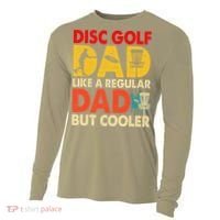 Disc Golf Dad Grandpa Joke For Disc Golf Player Lovers Cooling Performance Long Sleeve Crew thumb 0