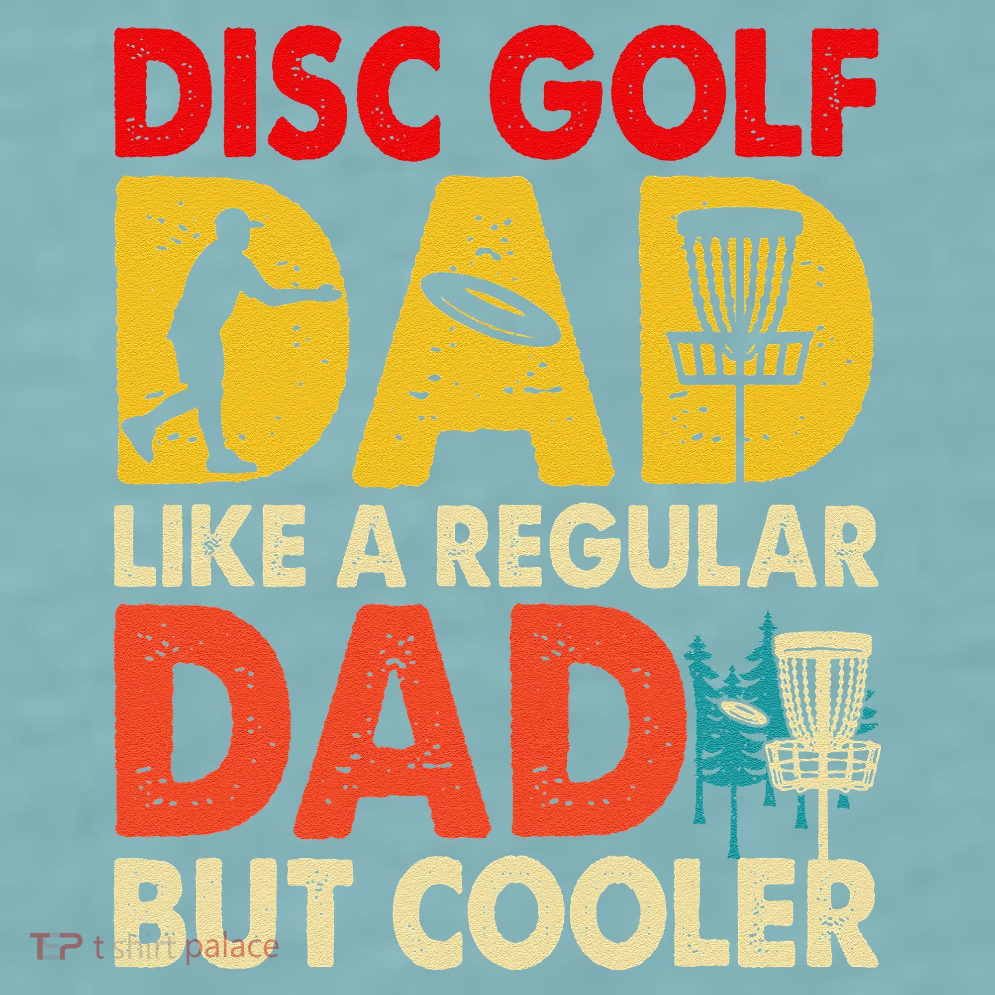 Disc Golf Dad Grandpa Joke For Disc Golf Player Lovers Sueded Cloud Jersey T-Shirt