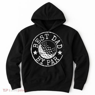 Disc Golf Dad Best Dad By Par Father's Day Disk Frisbee Hoodie