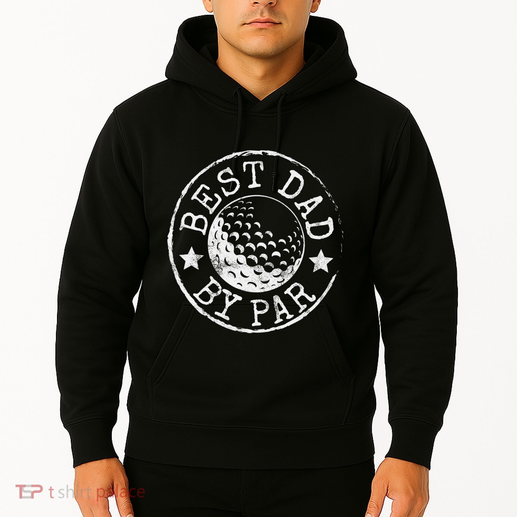 Disc Golf Dad Best Dad By Par Father's Day Disk Frisbee Hoodie