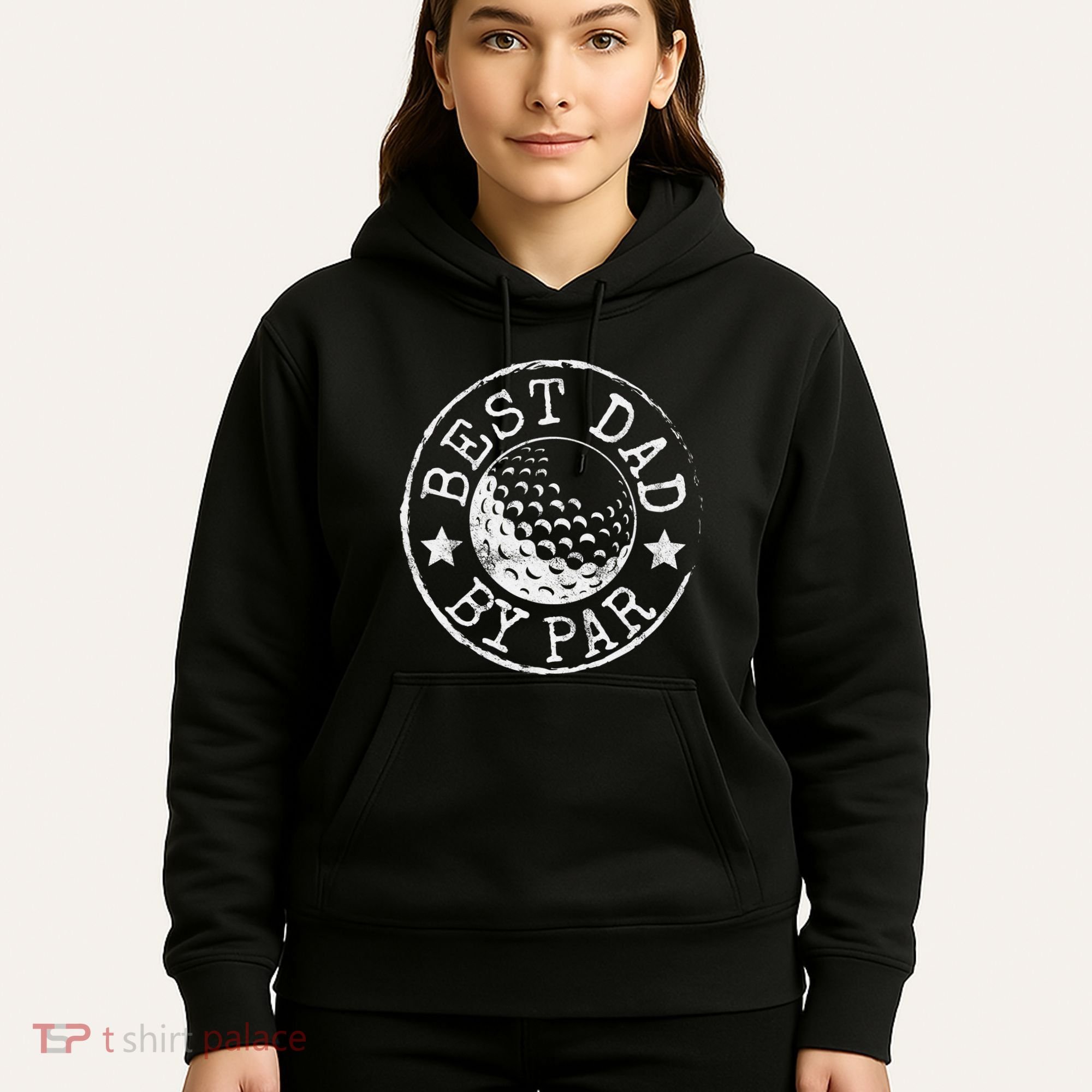 Disc Golf Dad Best Dad By Par Father's Day Disk Frisbee Hoodie