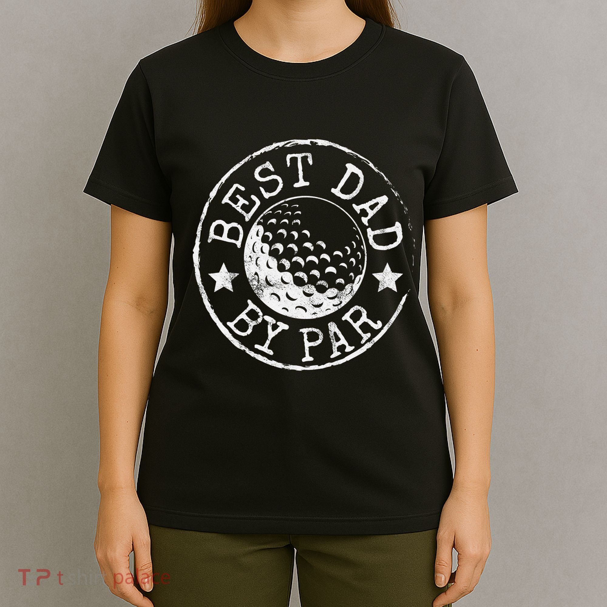 Disc Golf Dad Best Dad By Par Father's Day Disk Frisbee T-Shirt