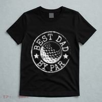 Disc Golf Dad Best Dad By Par Father's Day Disk Frisbee T-Shirt thumb 5