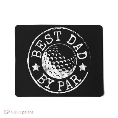 Disc Golf Dad Best Dad By Par Father's Day Disk Frisbee Mousepad