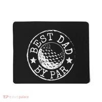 Disc Golf Dad Best Dad By Par Father's Day Disk Frisbee Mousepad thumb 0