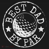 Disc Golf Dad Best Dad By Par Father's Day Disk Frisbee Visor thumb 3