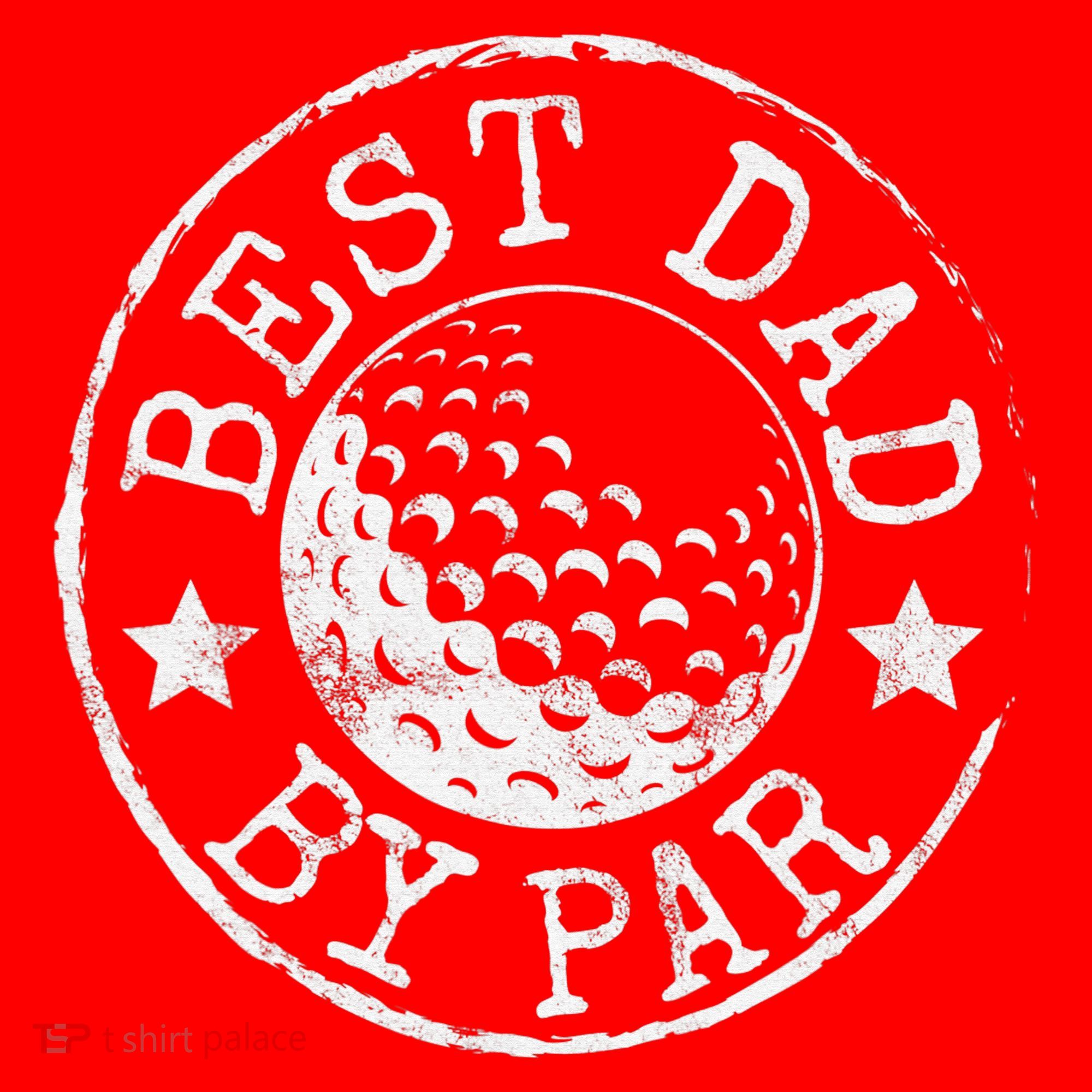 Disc Golf Dad Best Dad By Par Father's Day Disk Frisbee Santa Hat