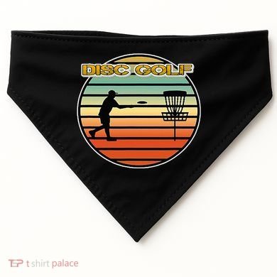 Disc Golf USA-Made Doggie Bandana