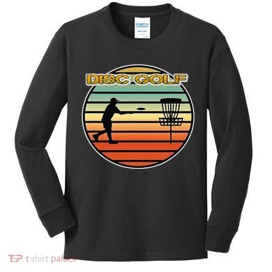 Disc Golf Kids Long Sleeve Shirt