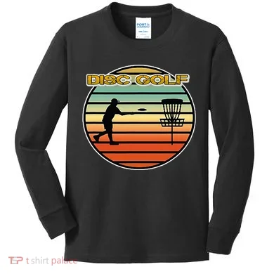 Disc Golf Kids Long Sleeve Shirt
