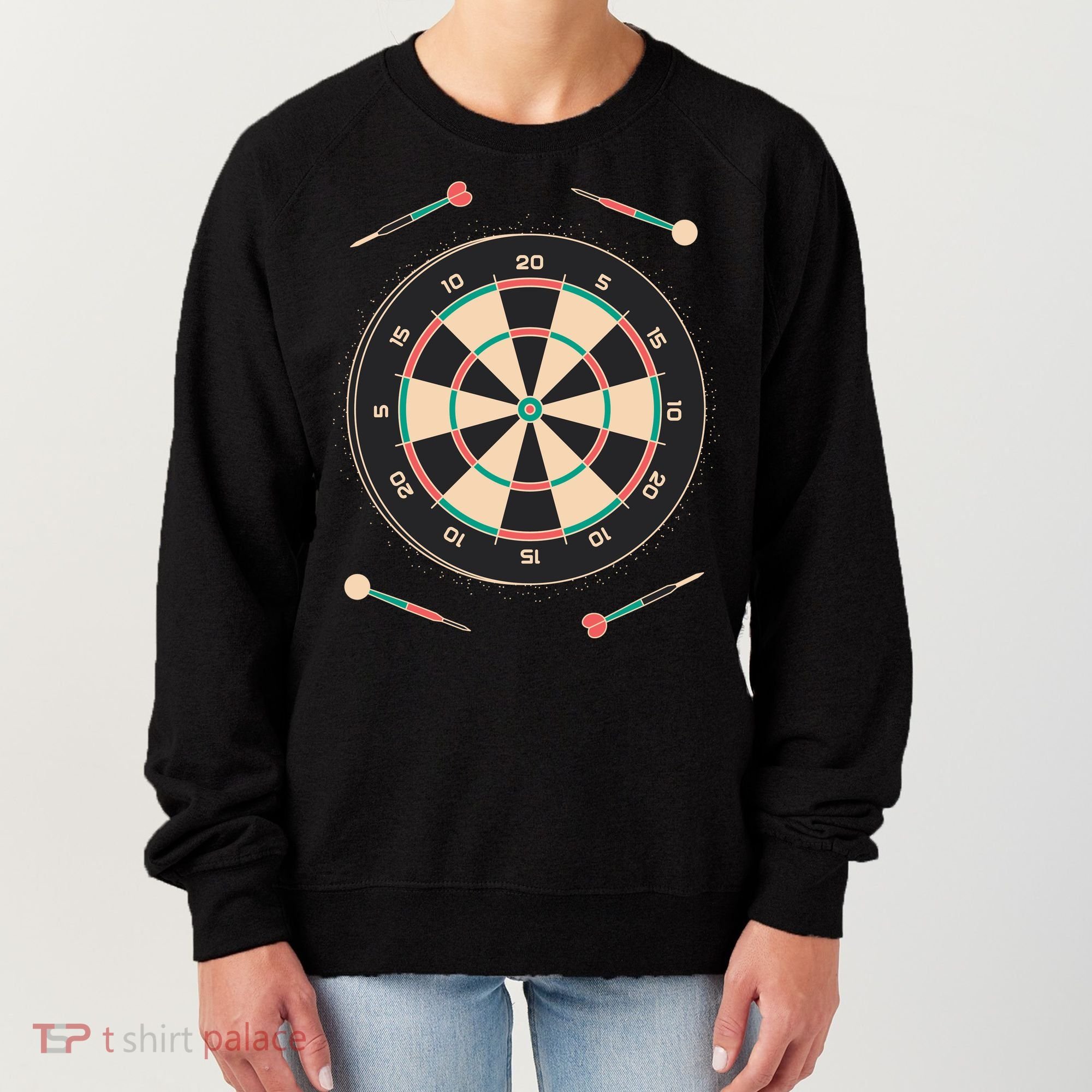 Dartboard Game Women's Sweatshirt
