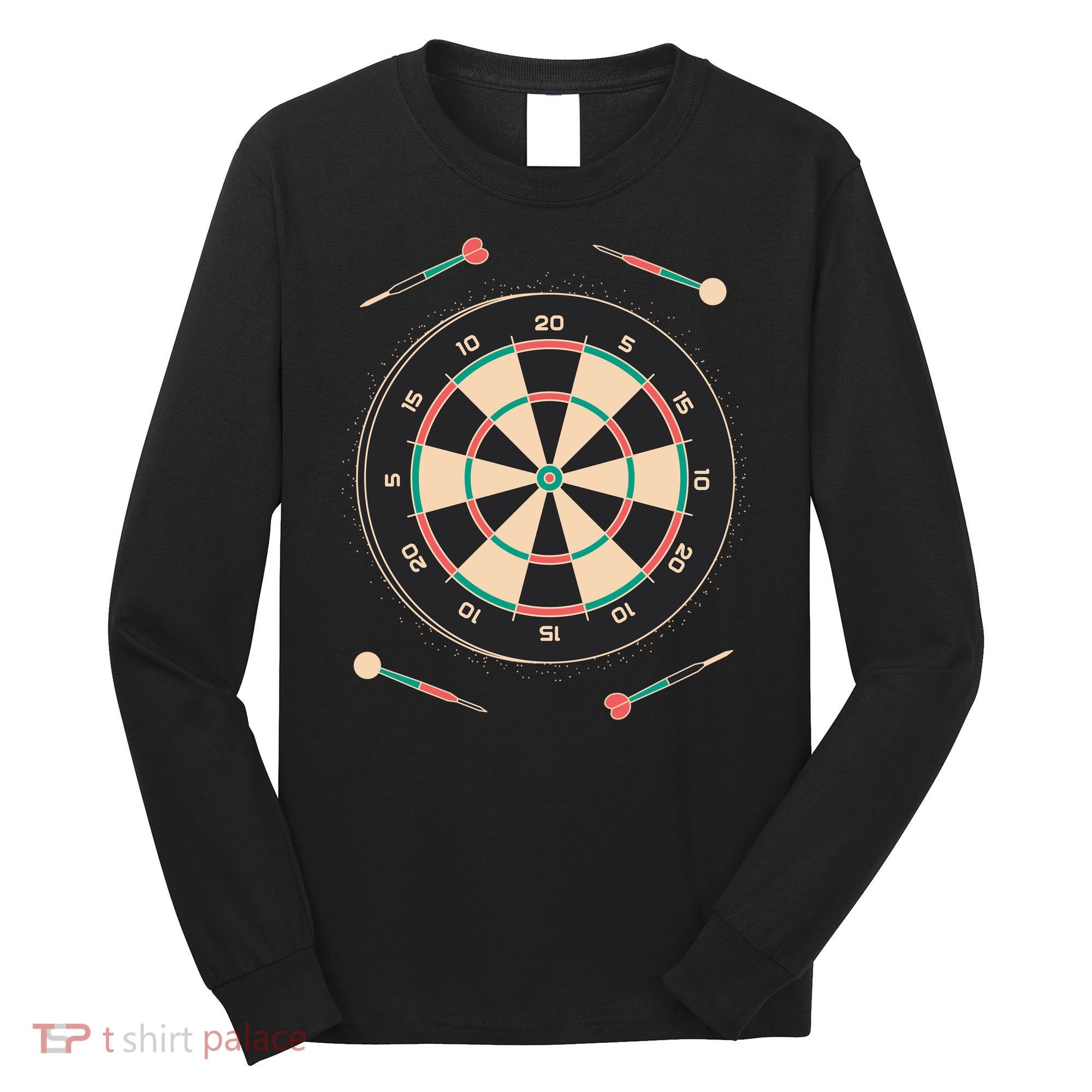 Dartboard Game Long Sleeve Shirt
