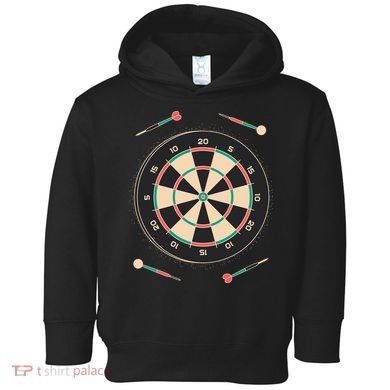 Dartboard Game Toddler Hoodie