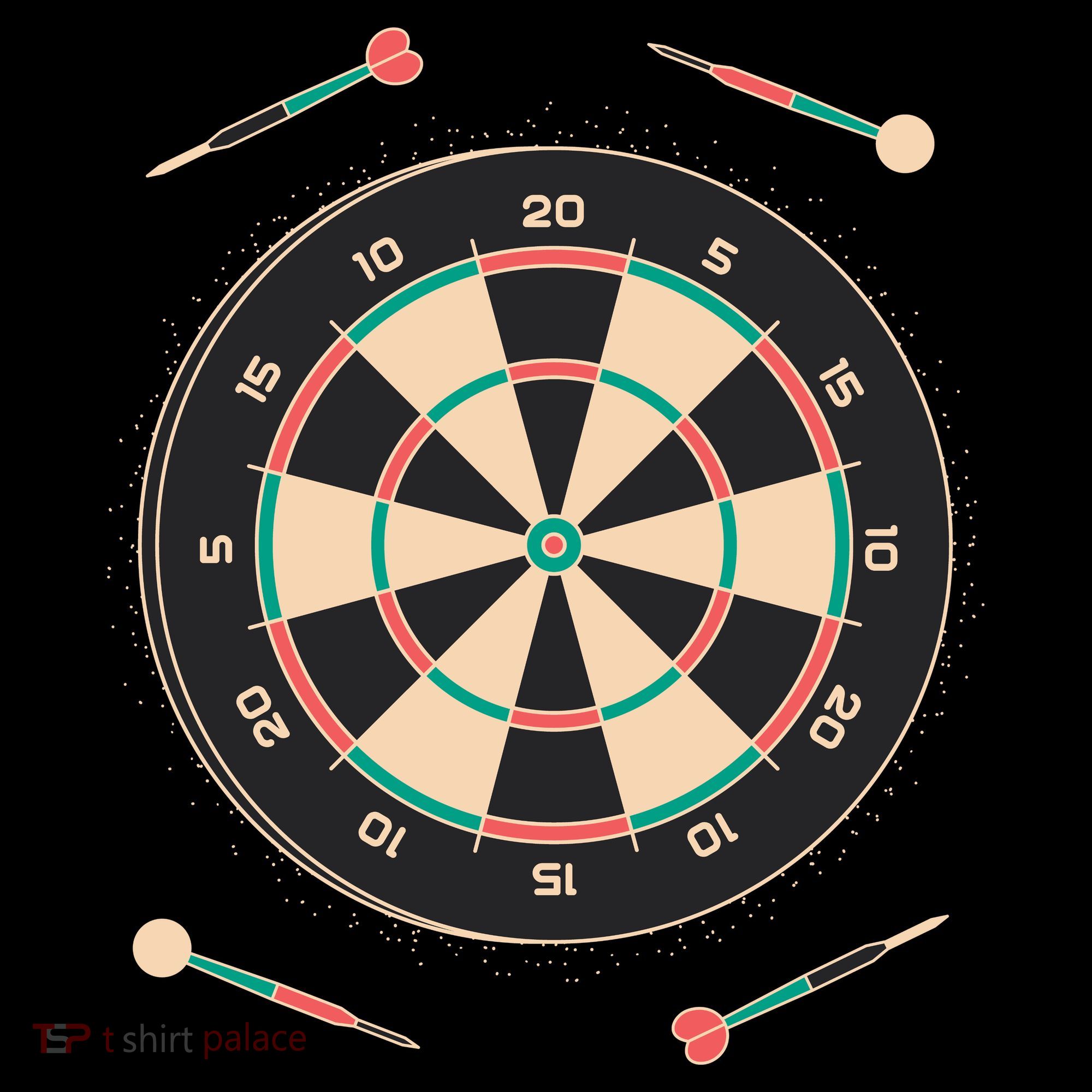 Dartboard Game Toddler Hoodie
