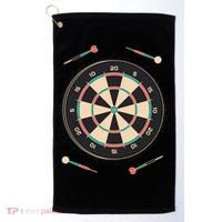 Dartboard Game Golf Towel thumb 0