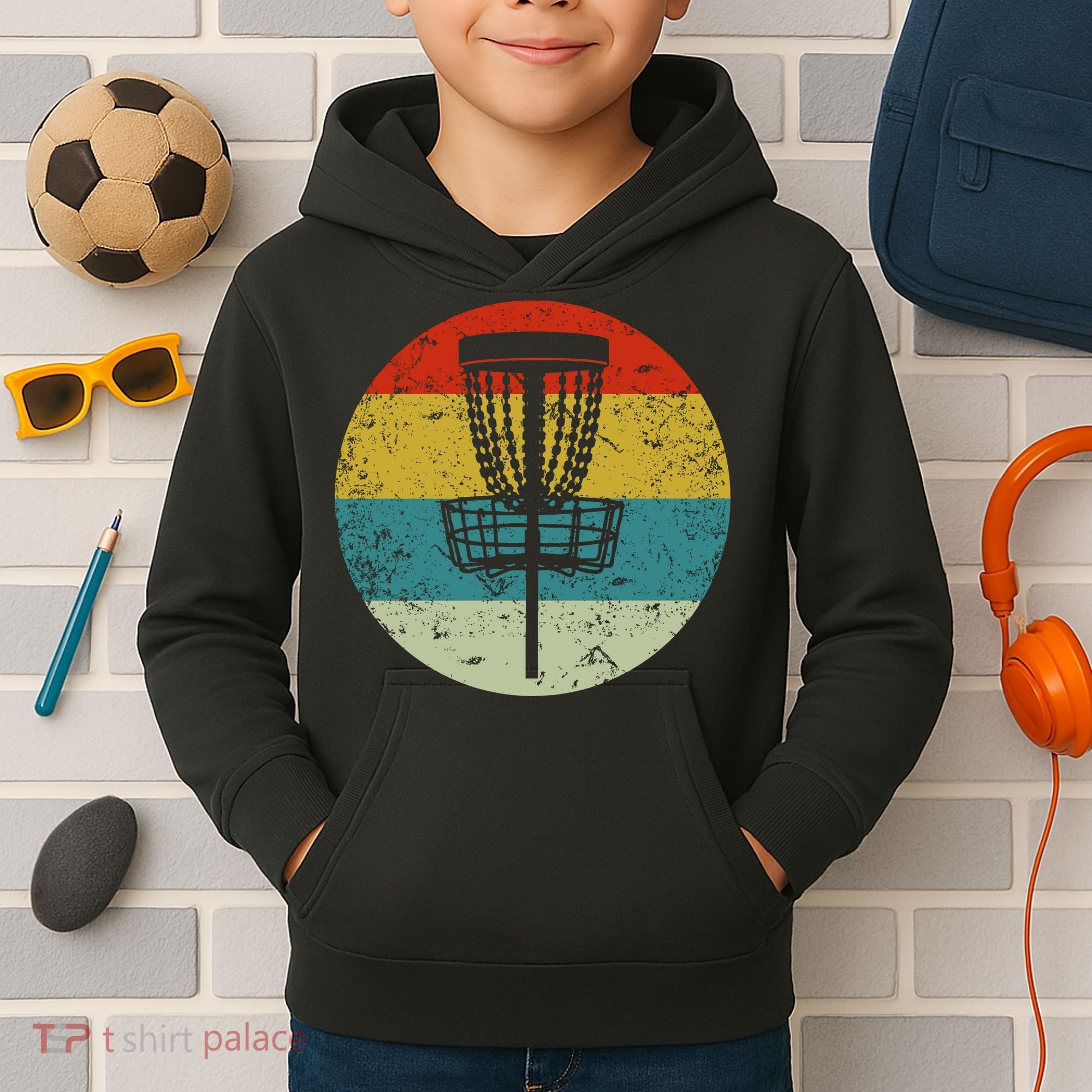 Disc Golf Kids Hoodie