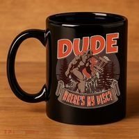 Disc Golf Dude Wheres My Disc II 11oz C Handle Ceramic Mug thumb 4
