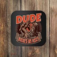 Disc Golf Dude Wheres My Disc II Coaster thumb 0