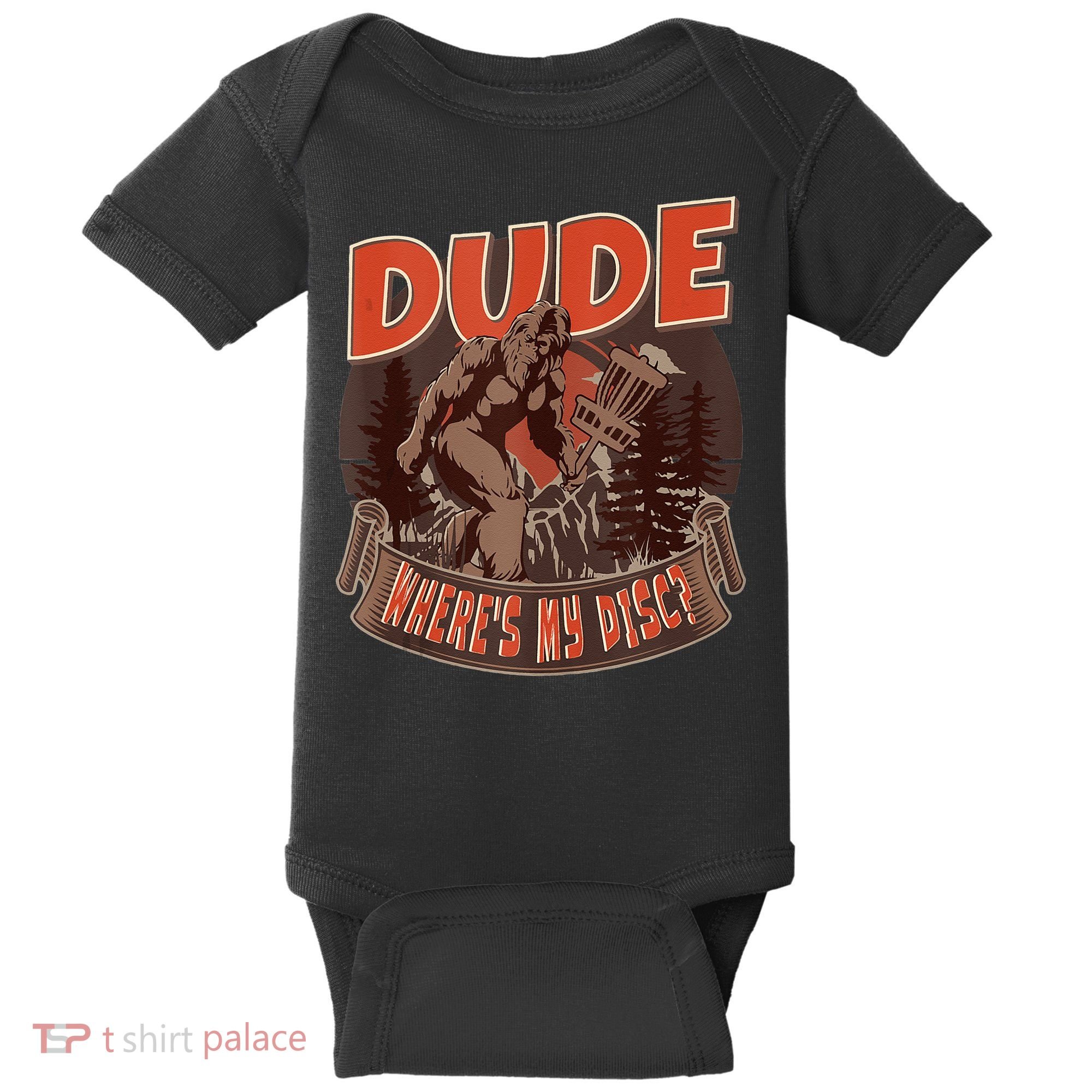 Disc Golf Dude Wheres My Disc II Baby Bodysuit