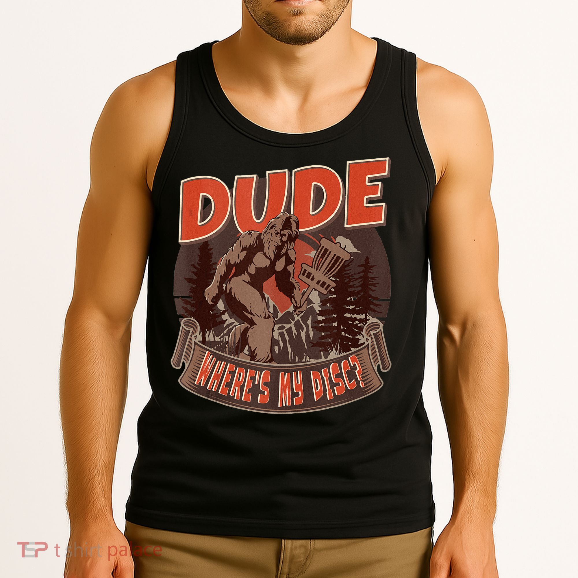 Disc Golf Dude Wheres My Disc II Tank Top