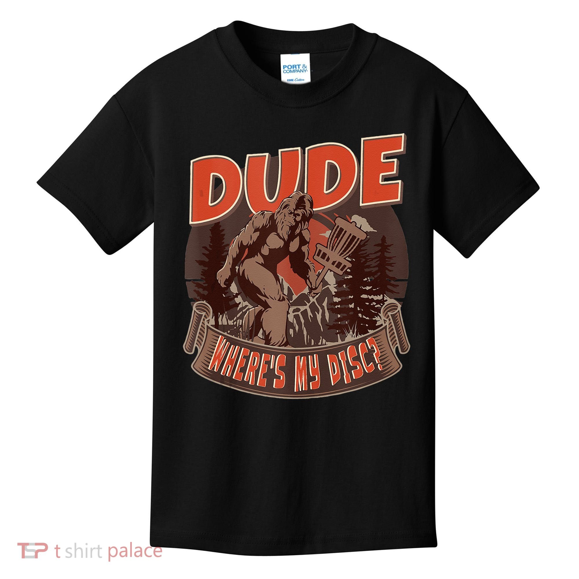 Disc Golf Dude Wheres My Disc II Kids T-Shirt
