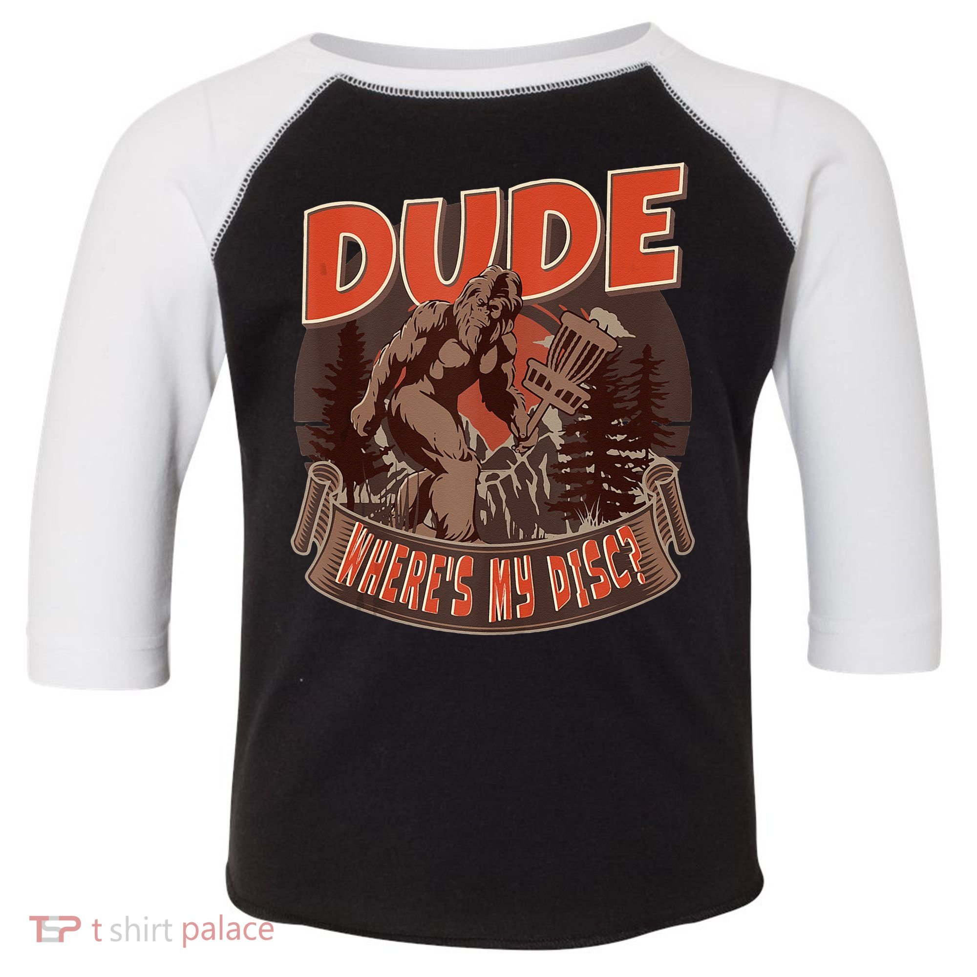 Disc Golf Dude Wheres My Disc II Toddler Fine Jersey T-Shirt