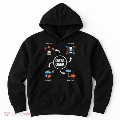 Data Geek Data Scientist Science Statistics Data Analyst Hoodie
