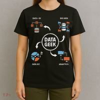 Data Geek Data Scientist Science Statistics Data Analyst T-Shirt thumb 4