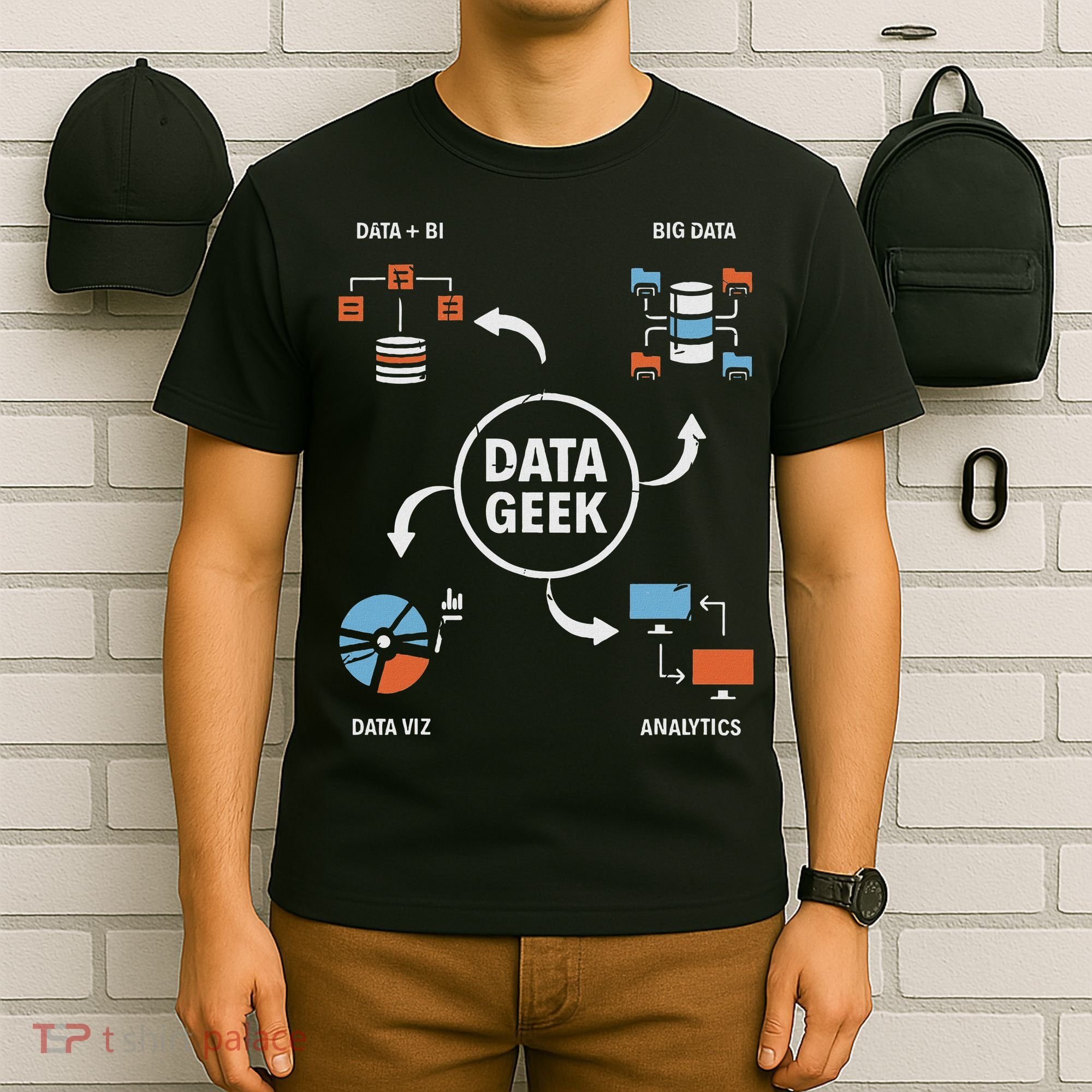 Data Geek Data Scientist Science Statistics Data Analyst T-Shirt