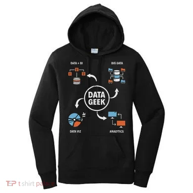 Data Geek Data Scientist Science Statistics Data Analyst Women's Hoodie