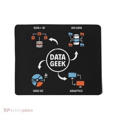 Data Geek Data Scientist Science Statistics Data Analyst Mousepad