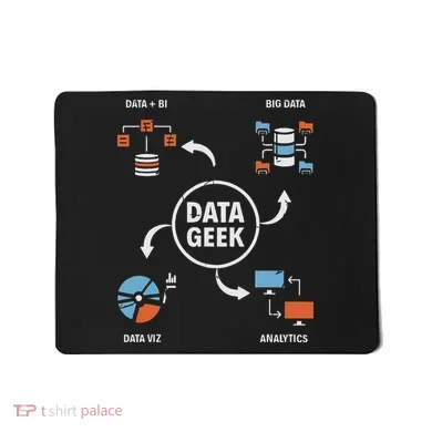 Data Geek Data Scientist Science Statistics Data Analyst Mousepad