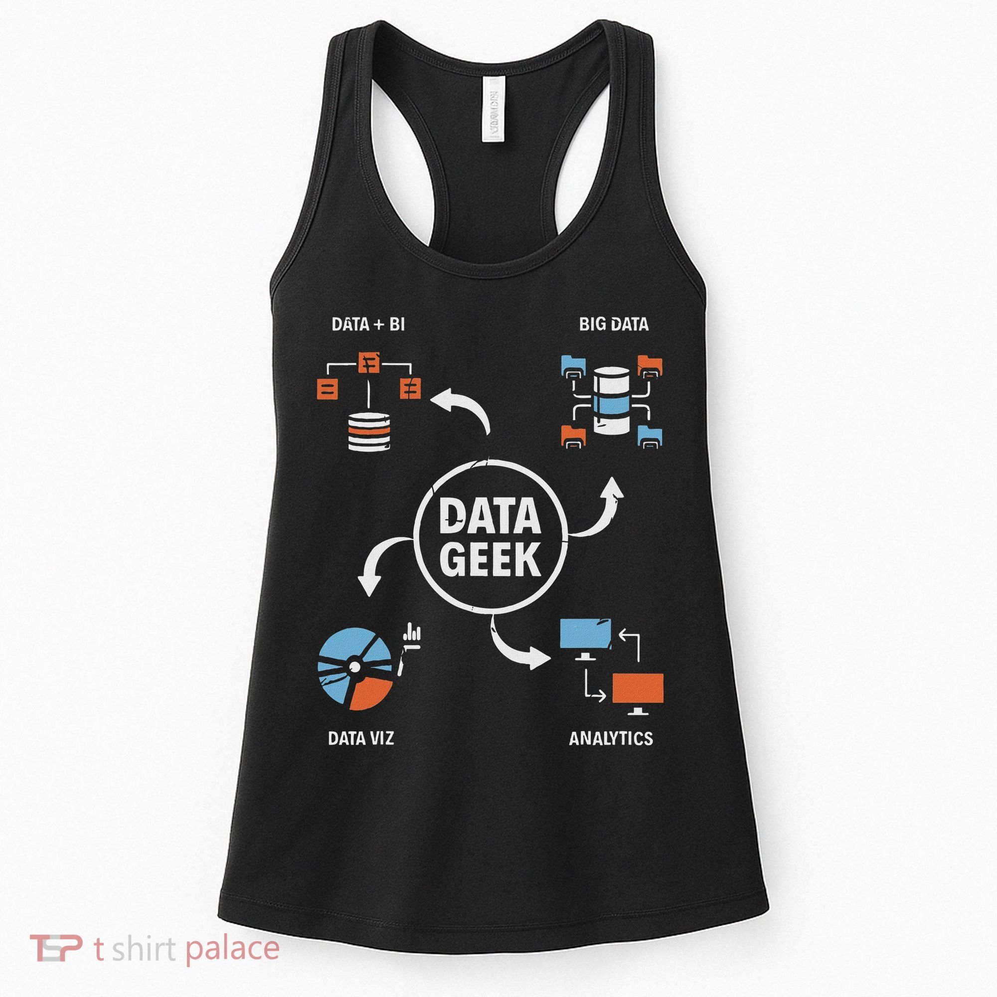 Data Geek Data Scientist Science Statistics Data Analyst Women's Tank Top