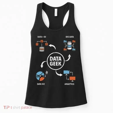 Data Geek Data Scientist Science Statistics Data Analyst Women's Tank Top