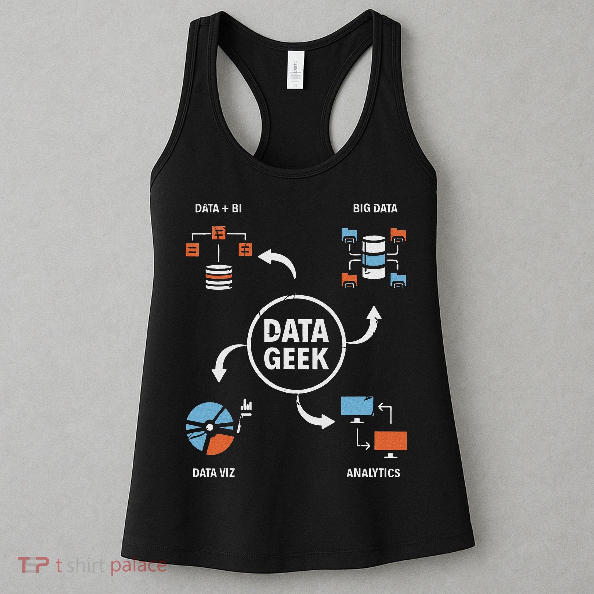 Data Geek Data Scientist Science Statistics Data Analyst Women's Tank Top
