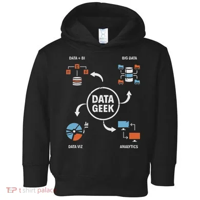 Data Geek Data Scientist Science Statistics Data Analyst Toddler Hoodie