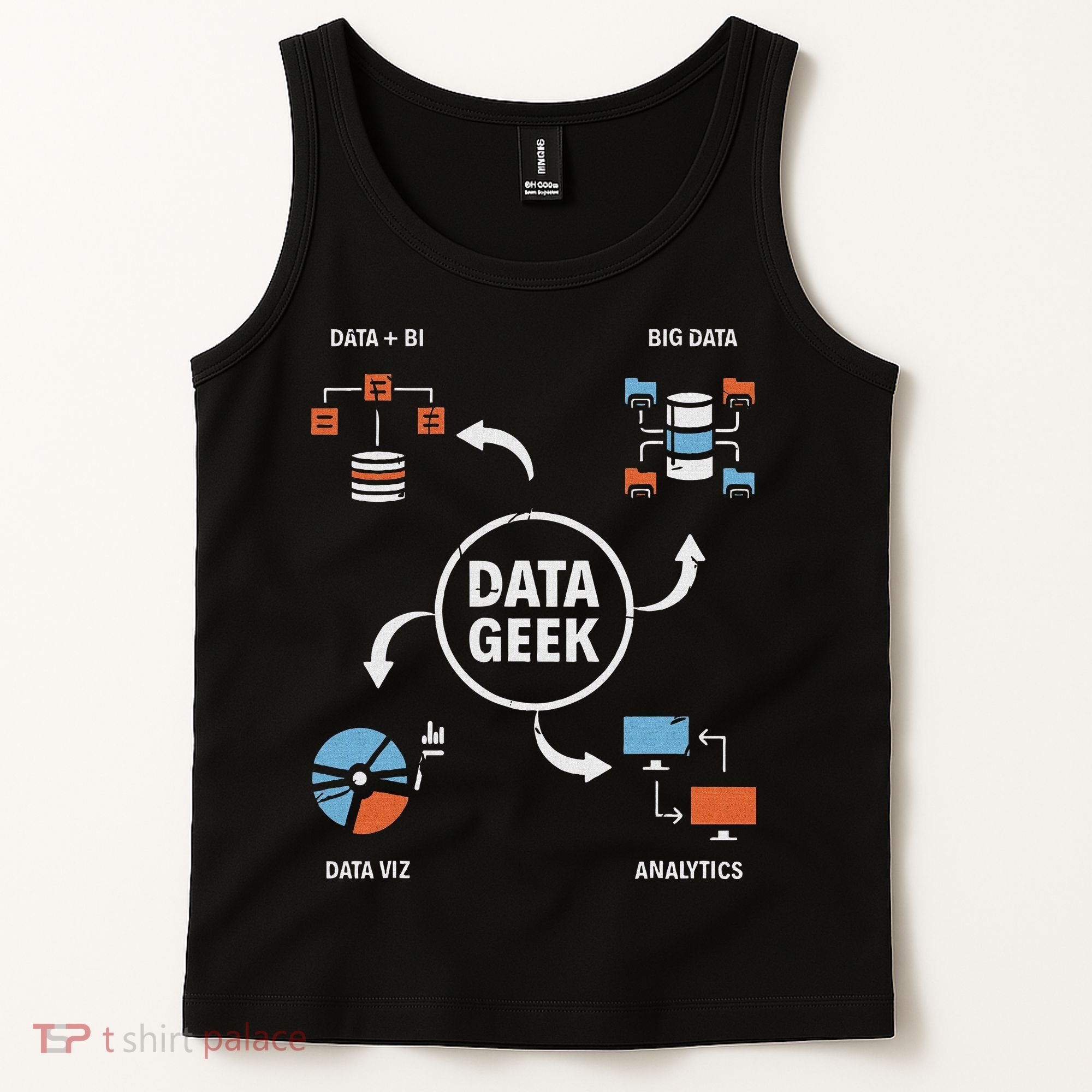 Data Geek Data Scientist Science Statistics Data Analyst Tank Top