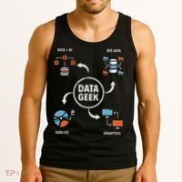 Data Geek Data Scientist Science Statistics Data Analyst Tank Top thumb 3