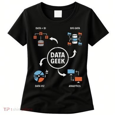 Data Geek Data Scientist Science Statistics Data Analyst Women's T-Shirt