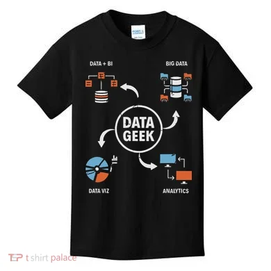 Data Geek Data Scientist Science Statistics Data Analyst Kids T-Shirt