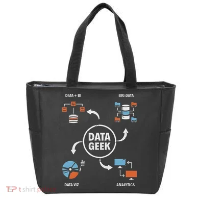Data Geek Data Scientist Science Statistics Data Analyst Tote Bag