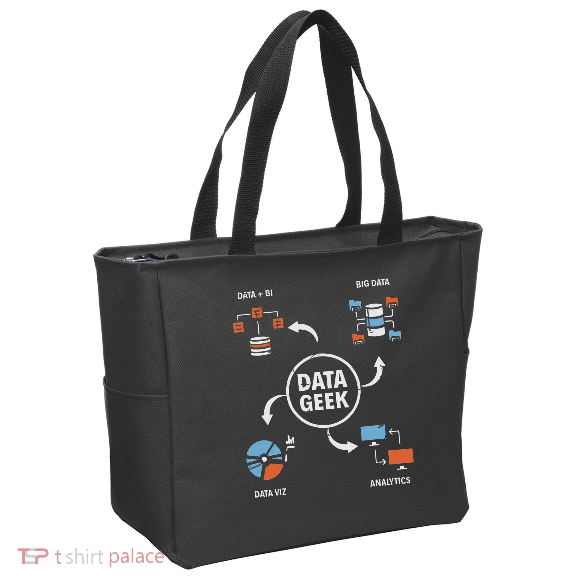 Data Geek Data Scientist Science Statistics Data Analyst Tote Bag