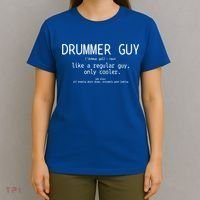 Drummer Guy Definition Funny Vintage Drums Drumming Great Gift T-Shirt thumb 4