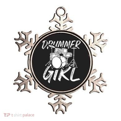 Drummer Girl Drum Kit Ornament