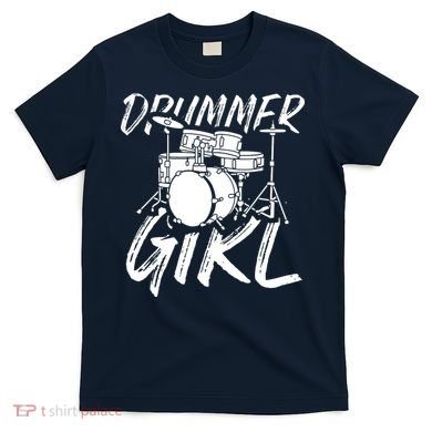 Drummer Girl Drum Kit T-Shirt