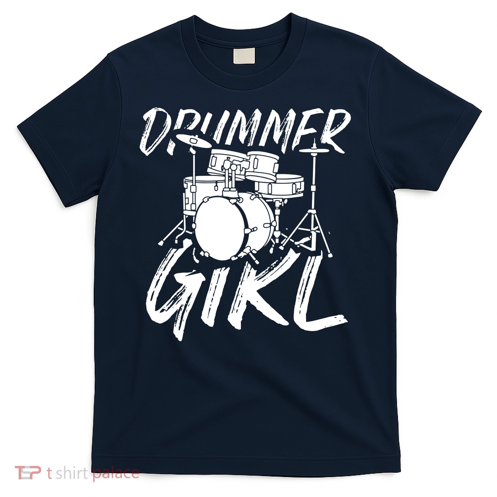 Drummer Girl Drum Kit T-Shirt