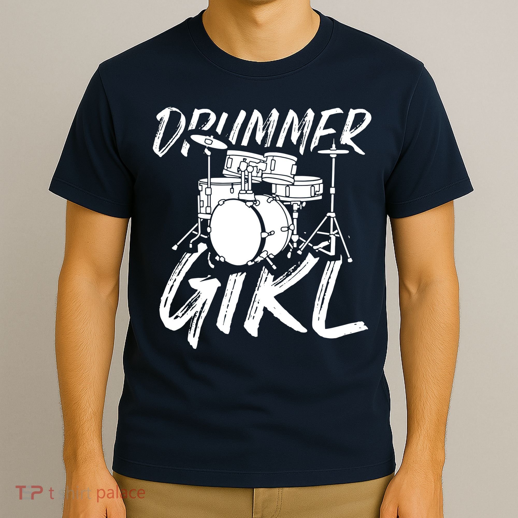 Drummer Girl Drum Kit T-Shirt