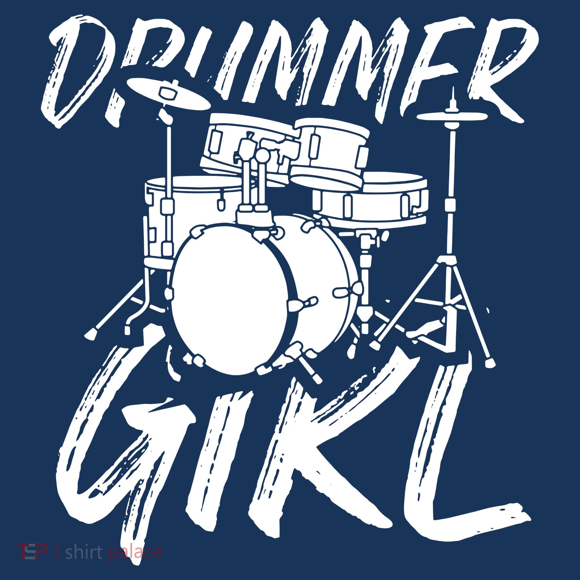 Drummer Girl Drum Kit Hat