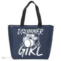 Drummer Girl Drum Kit Tote Bag thumb 0